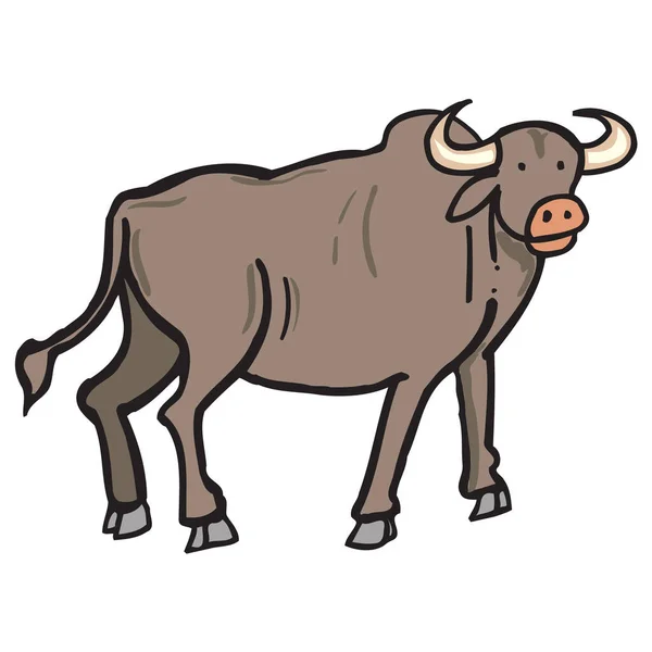 Εικονογραφήσεις Φορέα Κινούμενων Σχεδίων Αγελάδων Κτηνοτροφία Βοοειδών — Διανυσματικό Αρχείο
