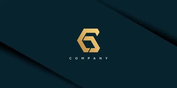 Carta Logotipo Com Conceito Design Criativo Estilo Único Vetor Premium —  Vetores de Stock