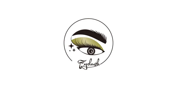 Логотип Beauty Lash Вектором Премиум Класса — стоковый вектор