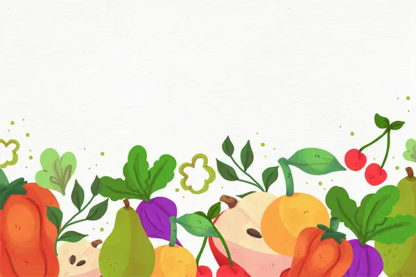 health food fruit vegetables background design