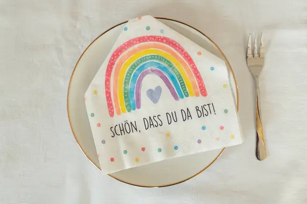 Bir yerde peçete var ve diyor ki, 