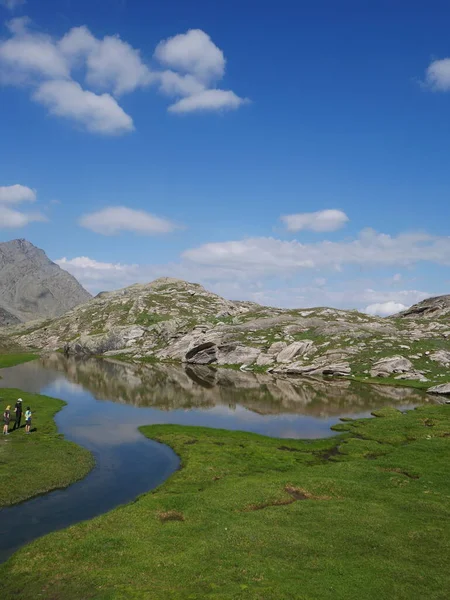 Lac Dans Massif Queyras — Stok Foto