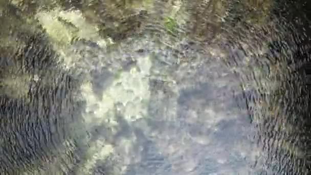 ドローンの回転プロペラからの水の循環 モンテネグロ 2024 — ストック動画