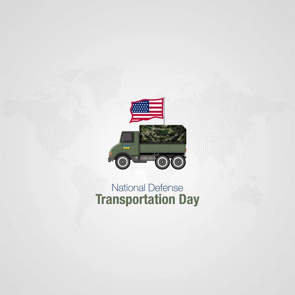 National Defense Transportation Day. National Defense Transportation Day social media creative. National Defense Transportation Day vector banner, poster, greetings card design