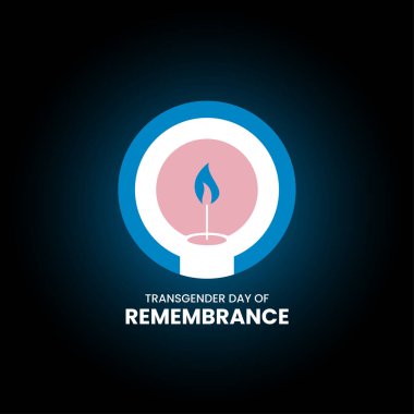 Transseksüel Anma Günü. Cinsiyet Değiştirme Günü Yaratıcı kavramı.