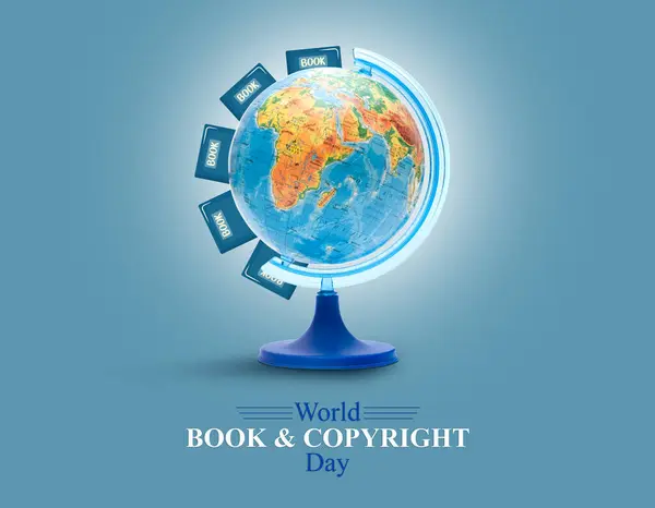 world book and copyright day poster design, banner design. Vector illustration of World Book Day logo, icon, greetings card design. world book day.