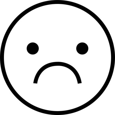 Basit bir emoji simgesi. İçeriğinizin duygularını değerlendirmek için uzaklık. Duygu formunda geri bildirim. Kullanıcı deneyimi. Müşteri geri bildirimi. Normal, kötü, korkunç. beyaz arkaplanda izole.