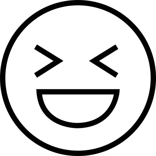 Enkel Emoji Ikon Intervall För Att Bedöma Känslorna Ditt Innehåll — Stock vektor