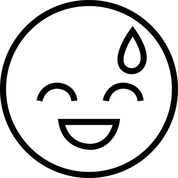 Einfaches Emoji Symbol Bereich Die Emotionen Ihrer Inhalte Beurteilen Feedback — Stockvektor