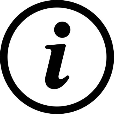 Bilgi satırı simgesi. Bilgi düğmesi. Bilgi sembolü düz stil. Beyaz arkaplanda bilgi simgeleri izole edildi. Bilgi Noktası Simgesi Siyah. Logo 'ya yardım. Bilgi basit simgesi.