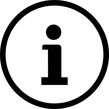 Bilgi satırı simgesi. Bilgi düğmesi. Bilgi sembolü düz stil. Beyaz arkaplanda bilgi simgeleri izole edildi. Bilgi Noktası Simgesi Siyah. Logo 'ya yardım. Bilgi basit simgesi.