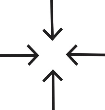 tam ekran siyah simgeden çık. Ok izi simgeleri. Web sitesi, UI, mobil uygulama, beyaz arkaplanda izole edilmiş ölçeklendirilebilirlik simgeleri.