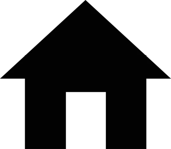 ハウスアイコンセット ホームベクトルシンボルアイコンは 家ベクトルハウスとホームシンプルなシンボルアイコンを白い背景に分離します ハウスアイコンサイン — ストックベクタ