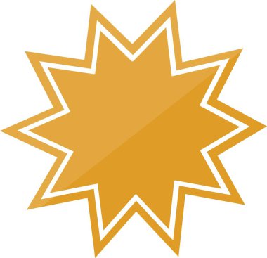 Sarı Doodle yıldızı. El çizimi yıldızlar ve parıltılar beyaz arka planda izole edilmiş yıldızları ve parıltıları simgeliyor. Parıltı sembolleri