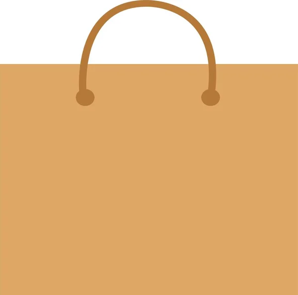 Haut Shopping Bag Outline Icon Lineares Stilschild Für Mobiles Konzept — Stockvektor