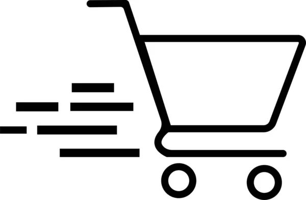 Plný Prázdný Nákupní Košík Symbol Shop Prodej Ikony Tlačítko Ikony — Stockový vektor