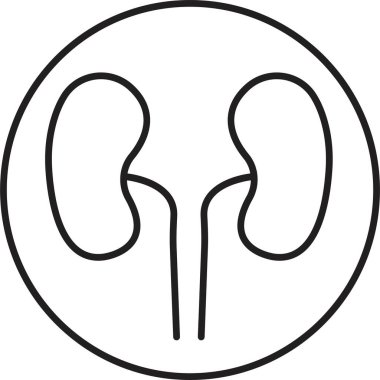 Siyah çizgi diyaliz simgesi. Tıbbi ve sağlık koleksiyonundan doğrusal vektör çizimi. İnternet ve mobil uygulamalarda, logoda ve şeffaf arkaplanda izole edilmiş yazdırma ortamında kullanılacak ince çizgi sembolü.