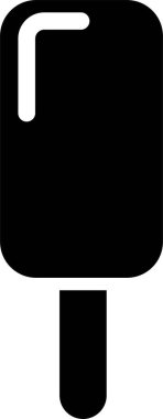 Siyah dondurmalı waffle ikonu dondurma ikonu. Dondurma yumuşak ve lezzetli vektör çizim logosu. Şeffaf arkaplanda şerbet dondurma konisi simgesi izole.