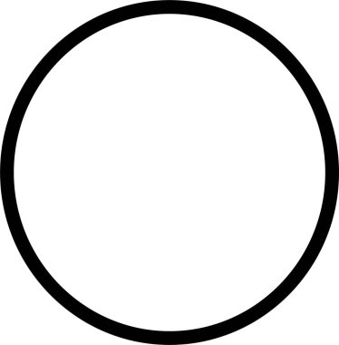 Ay çizgisi Faz İşareti Sembolü tam modada. Şeffaf arkaplanda logo, desen ve web tasarımı oluşturmak için vektör simgeleri izole edildi.