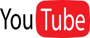 Kiev, Ukrayna - 20 Ekim 2021: YouTube logosu. YouTube bir video paylaşım sitesidir. Editör, logo sembolü afişi, düz vektör, sosyal medya işareti, mobil uygulama, şeffaf arkaplanda izole edilmiş.