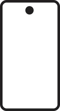 Küpe ikon vektörü. Dekorasyon işareti. Siyah Hat Mücevher Sembolü. Küpe ikonu kadın mücevher aksesuar silueti. Şeffaf arka planda izole edilmiş lüks küpeler..