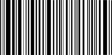 Barkod Simgesi. Şeffaf arka planda izole edilmiş ürün fiyatlarını kontrol etmek için neredeyse siyah barkod. Web sitesi tasarımı ve mobil uygulama için moda vektör illüstrasyonu pazar işareti satın al.