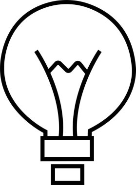 Siyah Ampul simgesi, şeffaf arkaplanda izole edilmiş. Fikir işareti, çözüm, düşünme konsepti. Işıklı lamba. Elektrik, parlıyor. Düzenlenebilir stokla grafik tasarımı için modayı takip et.