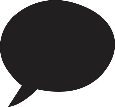 Sohbet Mesajı Kabarcık Vektörü illüstrasyonu. İletişim simgesi. Konuşma balonu, diyalog. Web simgesi. Çevrimiçi iletişim. Konuşma, SMS, Bildirim, Modada Sohbet Şeffaf arkaplan dolgu biçimi.