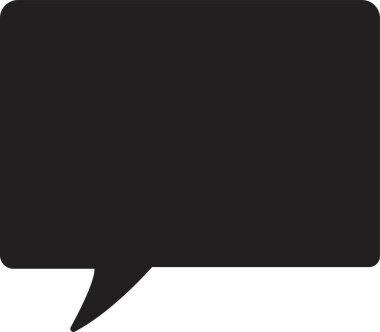 Sohbet Mesajı Kabarcık Vektörü illüstrasyonu. İletişim simgesi. Konuşma balonu, diyalog. Web simgesi. Çevrimiçi iletişim. Konuşma, SMS, Bildirim, Modada Sohbet Şeffaf arkaplan dolgu biçimi.