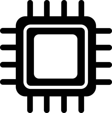 Elektronik çip vektör simgesi. Devre kartı şeffaf arkaplanda izole edildi. Moda Doldurulmuş Düz Stil Sembolü mobil uygulamalar ve web sitesi tasarımı için. Kredi kartı simgesinin en iyi simge yongası.
