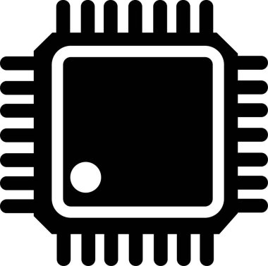 Elektronik çip vektör simgesi. Devre kartı şeffaf arkaplanda izole edildi. Moda Doldurulmuş Düz Stil Sembolü mobil uygulamalar ve web sitesi tasarımı için. Kredi kartı simgesinin en iyi simge yongası.