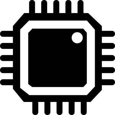 Elektronik çip vektör simgesi. Devre kartı şeffaf arkaplanda izole edildi. Moda Doldurulmuş Düz Stil Sembolü mobil uygulamalar ve web sitesi tasarımı için. Kredi kartı simgesinin en iyi simge yongası.
