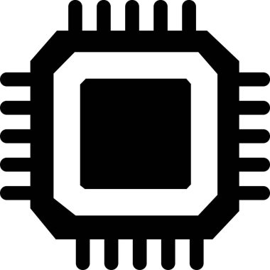 Elektronik çip vektör simgesi. Devre kartı şeffaf arkaplanda izole edildi. Moda Doldurulmuş Düz Stil Sembolü mobil uygulamalar ve web sitesi tasarımı için. Kredi kartı simgesinin en iyi simge yongası.