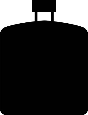 Fill Style 'da su şişesi ikonu. Plastik su şişesi. Konteynır su şişesi işareti. Alkol İçeceği İçeceği Konsepti. Cam bira şişesi şeklindeki sembol. Şeffaf arkaplanda vektör resmi izole edildi.