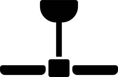 Hücre hayran simgesi moda dolgu tarzında. Air Fan vektör çizelgesi. Hücre ikonu Clipart avatar logoti sembolü odayı soğutmak ve şeffaf arka planda izole hava dolaşımı.