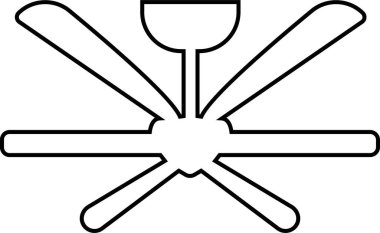 Moda tarzı düzenlenebilir stoklarda hücre fan simgesi. Air Fan vektör işareti. Hücre ikonu Clipart avatar logoti sembolü odayı soğutmak ve şeffaf arka planda izole hava dolaşımı.