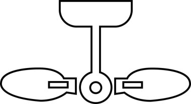 Moda tarzı düzenlenebilir stoklarda hücre fan simgesi. Air Fan vektör işareti. Hücre ikonu Clipart avatar logoti sembolü odayı soğutmak ve şeffaf arka planda izole hava dolaşımı.