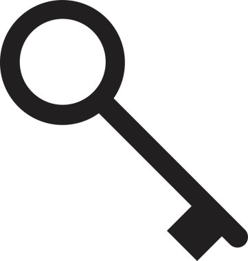 Anahtar Simgesi son moda dolum biçimi. Web sitenizin tasarımı ve mobil uygulaması için anahtar sembol. Şeffaf arkaplanda izole edilmiş kilit simge tarafından temsil edilen güvenlik sistemi kavramı. Açıcı imza vektör illüstrasyonu.