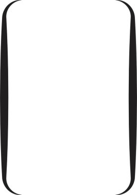 Kare çift diş teli. Simetrik parantez çiftleri, matematik için noktalama işaretleri. Moda siyah düz stil matematik çerçeveleri. Saydam arkaplanda izole edilmiş metin alıntısı için parantez işareti.