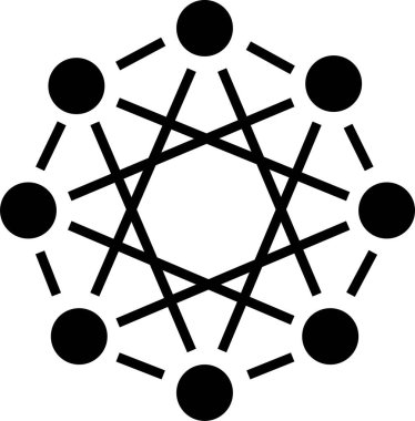 İş ağı düz simgesi. Bilgi grafiği için uygun ağ, küresel bağlantı, topluluk, ilişki, sosyal medya iletişimi, web sitesi ve şeffaf arkaplan üzerine yazdırma medyası içerir.