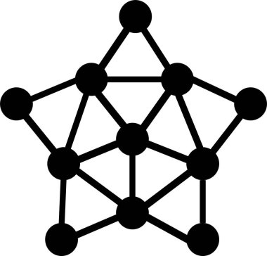 İş ağı düz simgesi. Bilgi grafiği için uygun ağ, küresel bağlantı, topluluk, ilişki, sosyal medya iletişimi, web sitesi ve şeffaf arkaplan üzerine yazdırma medyası içerir.