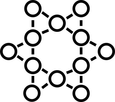 İş ağı çizgisi simgesi. Bilgi grafiği için uygun ağ, küresel bağlantı, topluluk, ilişki, sosyal medya iletişimi, web sitesi ve şeffaf arkaplan üzerine yazdırma medyası içerir.