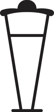 Palto standı ikonu doldur. Askı lobide ya da koridorda. Asmak için mobilya parçası. Kişisel ve ticari kullanım için evin içinde bir oda. Şeffaf arkaplan üzerindeki uygulamalar ve web sitesi için vektör.