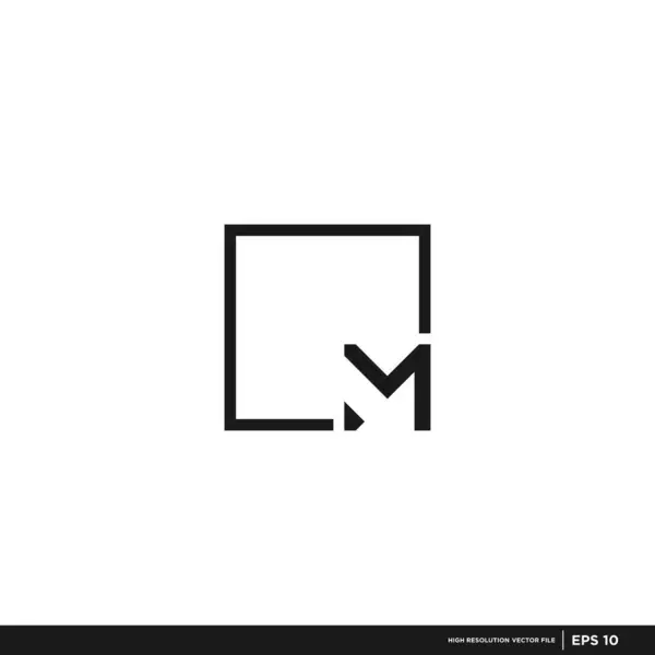 Ілюстрація Преміум Логотипу Вектор Ініціалами Підходить Фінансів Маркетингу Консалтингу Інших — стоковий вектор