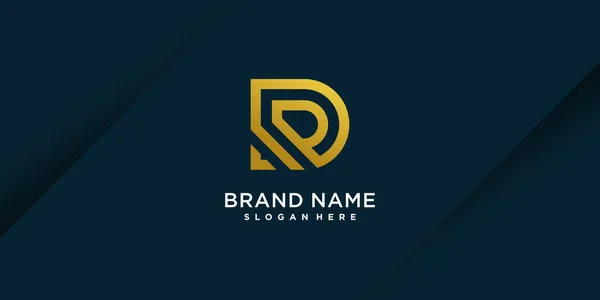 Logotipo Com Estilo Elemento Criativo Premium Vector Parte — Vetor de Stock