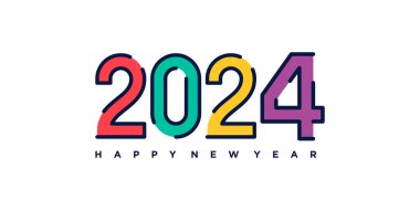 2024 logo tasarım fikri ve yaratıcı modern tarz konsepti
