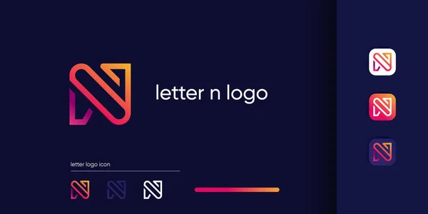 Letra Logotipo Idea Diseño Con Concepto Tecnología — Vector de stock