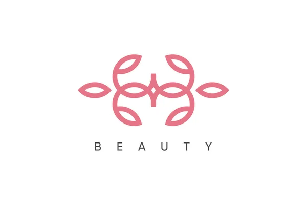 Design Logo Beauté Avec Style Moderne — Image vectorielle