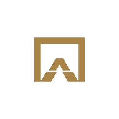 M harfi logo tasarım element vektörü ile yaratıcı basit fikir