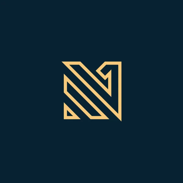 Carta Logotipo Vetor Elemento Design Com Ideia Simples Criativa —  Vetores de Stock
